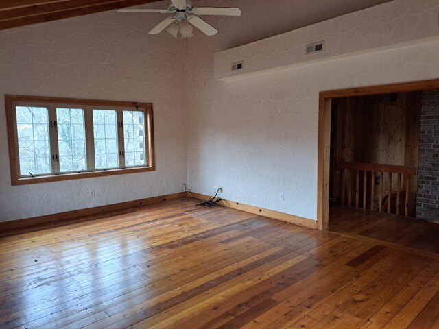 bathroom featuring vaulted ceiling with beams, wood ceiling, toilet, and vanity