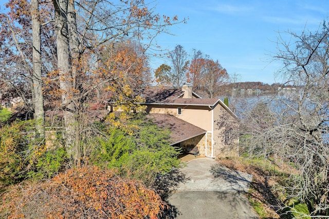 view of side of home