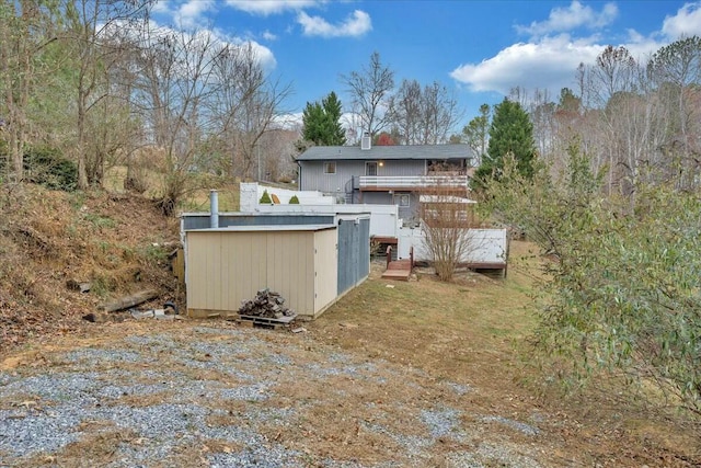 view of back of house