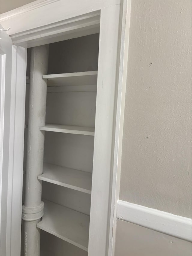 view of closet