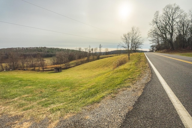 view of road