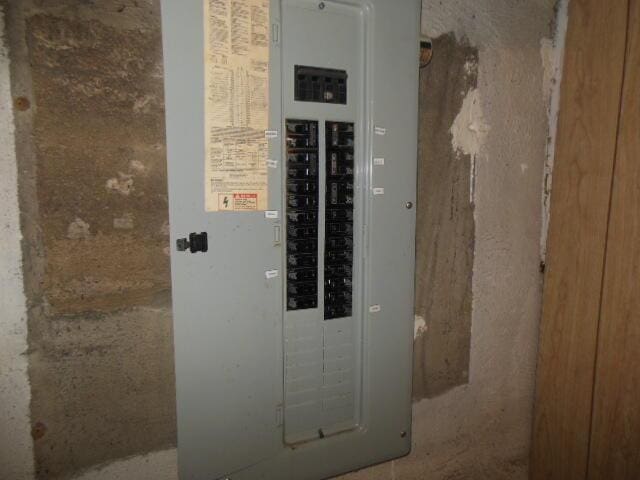 utilities with electric panel