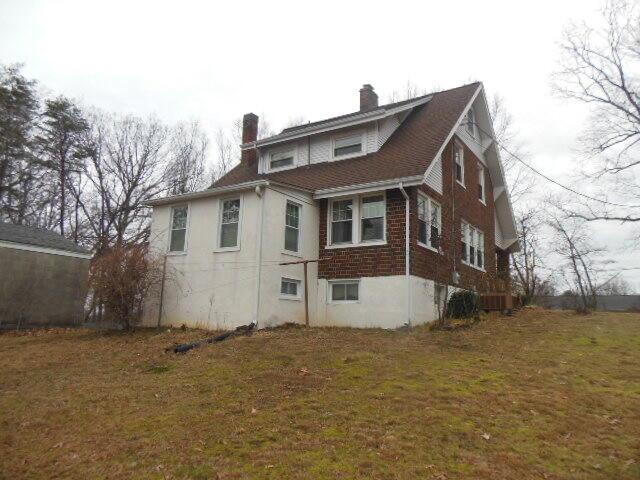 view of back of property