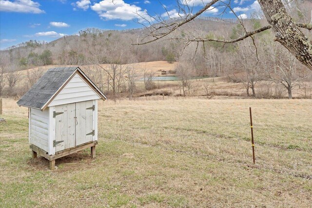 view of outbuilding with an outdoor structure