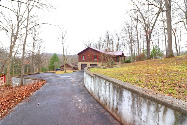 view of road