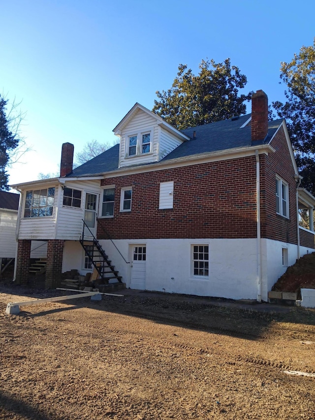 view of back of house