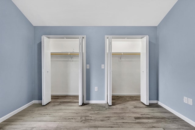 306 Carey Ave, Salem, VA 24153 - unfurnished bedroom with light hardwood / wood-style floors