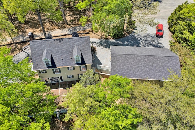 drone / aerial view