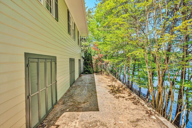 view of home's exterior