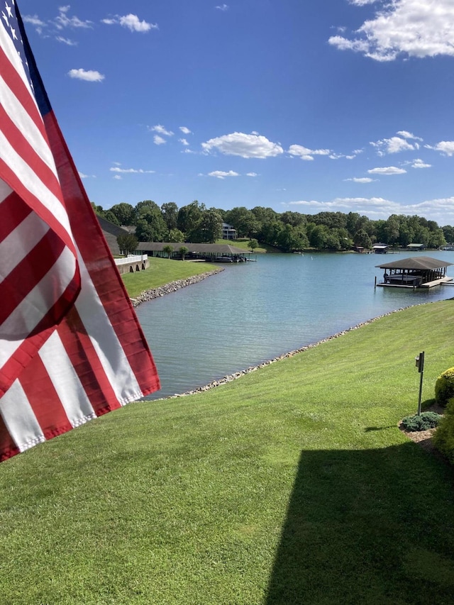 property view of water