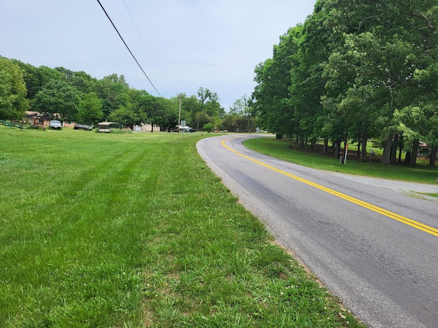 view of road