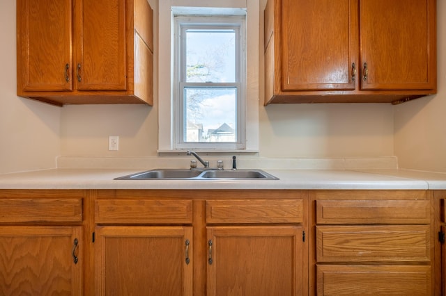 kitchen featuring sink