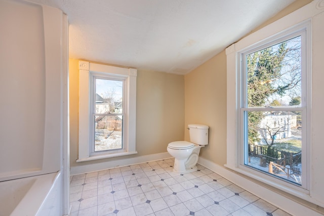 bathroom with toilet