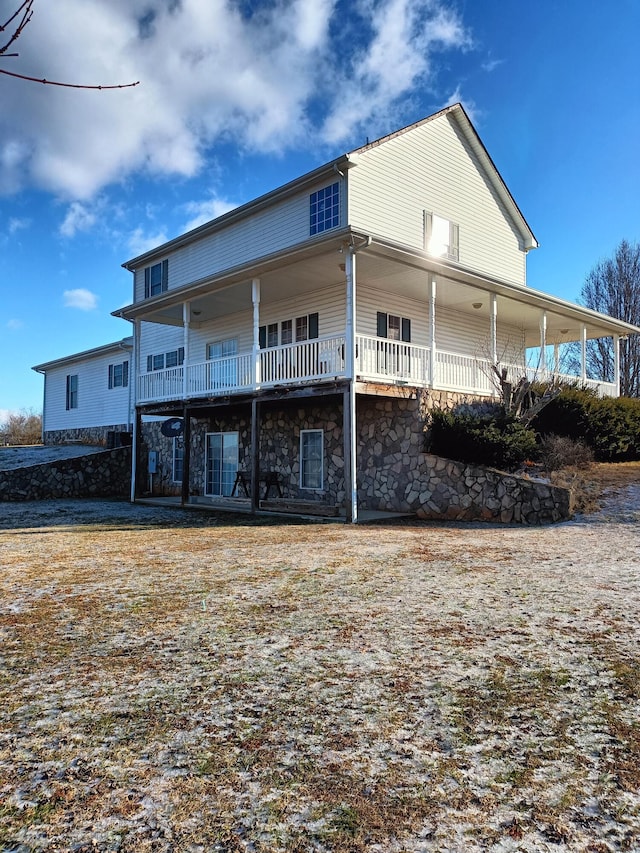 view of back of house