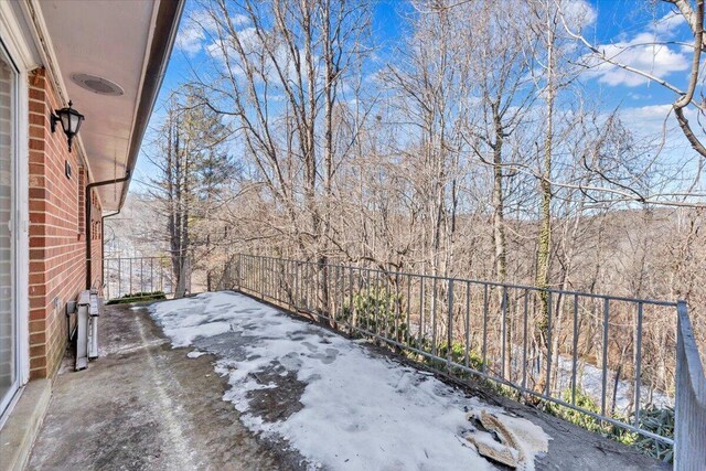 view of patio / terrace featuring a balcony