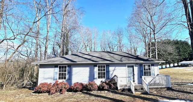 view of ranch-style house