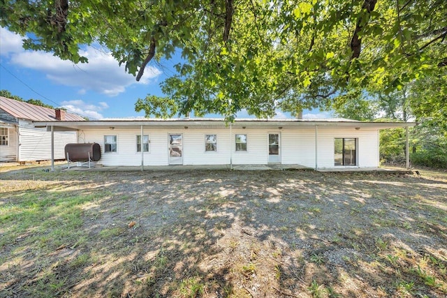 view of rear view of property