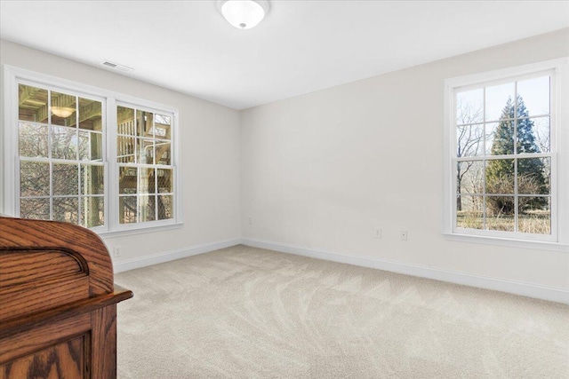 interior space featuring plenty of natural light