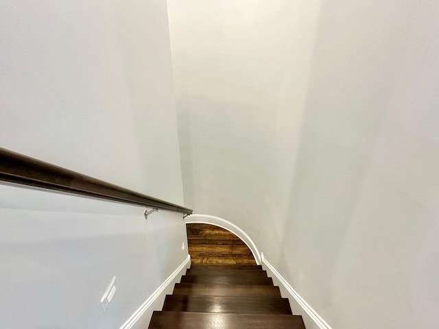 view of staircase