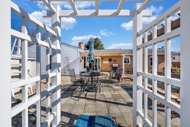 view of patio