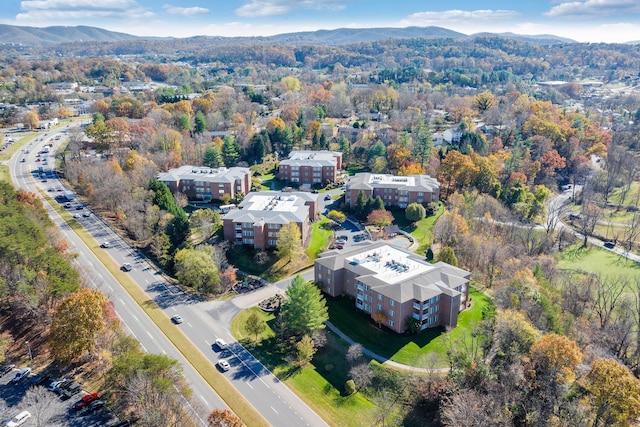 3040 Mcvitty Forest Dr Unit 211, Roanoke, VA 24018 - birds eye view of property featuring a mountain view