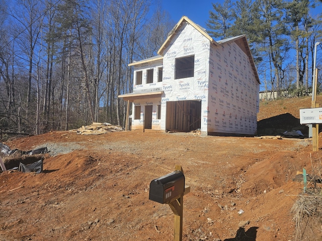 view of property in mid-construction