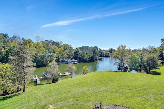 property view of water