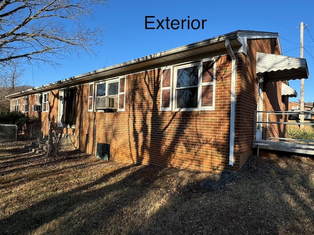1075 Windstar Cir, Vinton, VA 24179 - view of home's exterior featuring brick siding