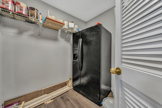 washroom featuring hardwood / wood-style flooring