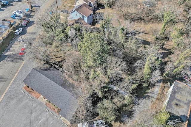 aerial view of property's location