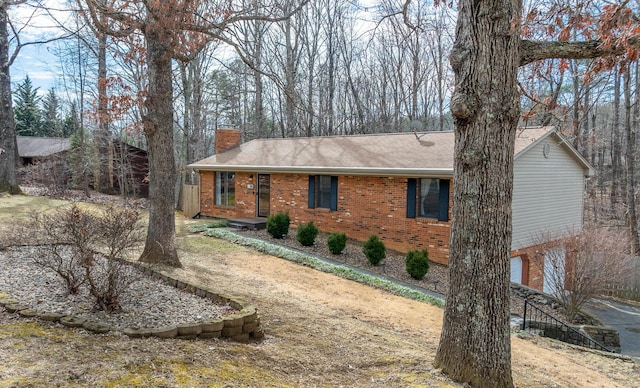 view of ranch-style house