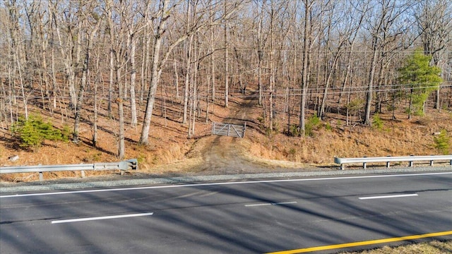 view of road