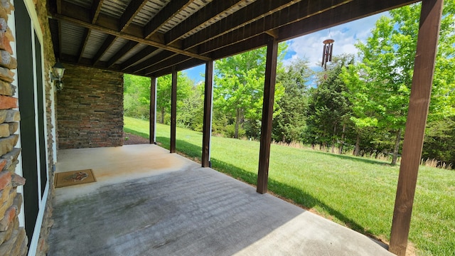 1057 Barrow Hills Dr, Huddleston, VA 24104 - view of patio / terrace