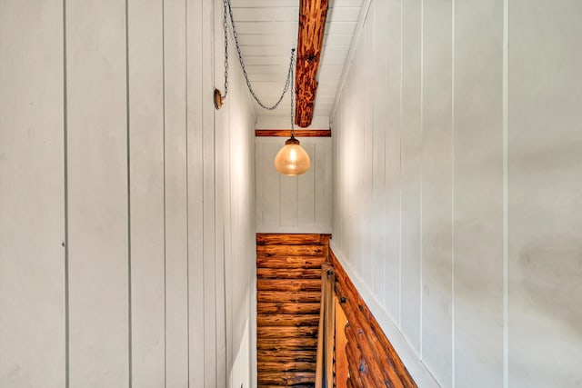 interior space featuring wood-type flooring