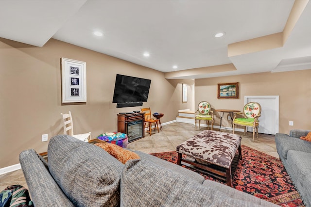 view of living room