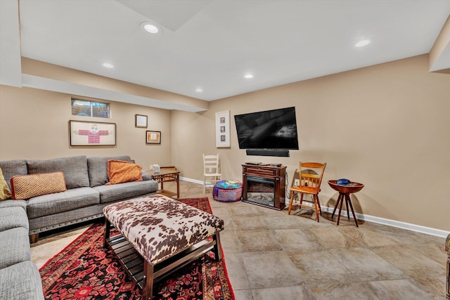 view of living room