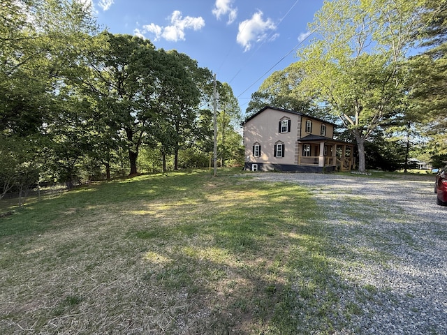 view of yard