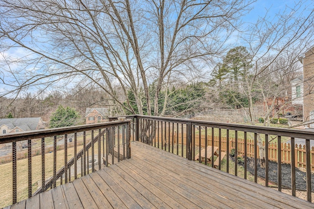 view of deck