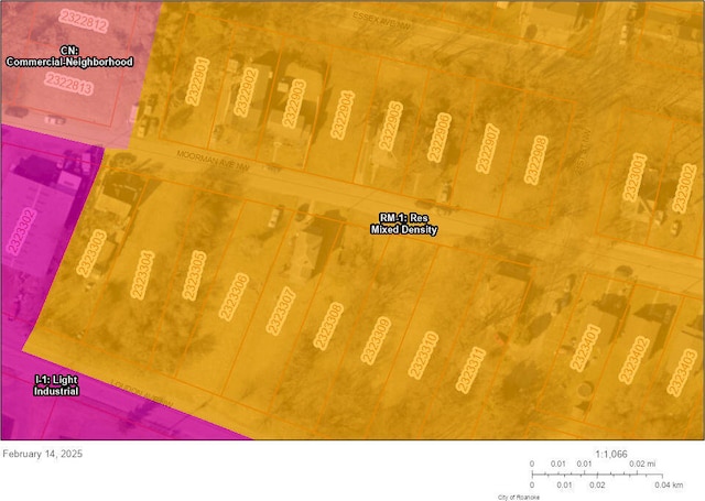 0 Moorman Ave NW, Roanoke VA, 24017 land for sale