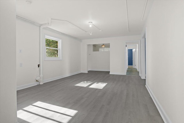 1909 Pelham Dr, Roanoke, VA 24018 - spare room featuring baseboards and wood finished floors