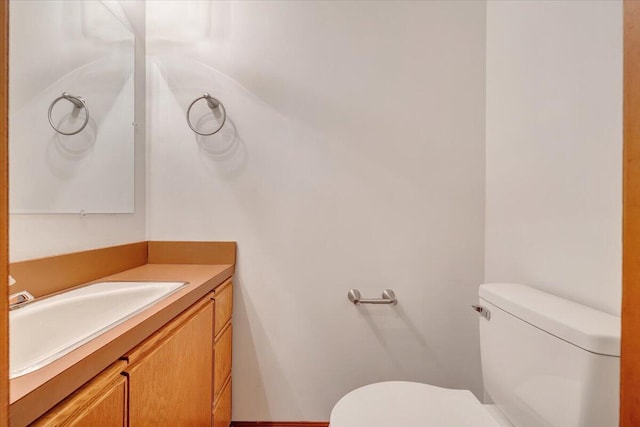 3615 Dogwood Ln SW, Roanoke, VA 24015 - half bathroom featuring toilet and vanity
