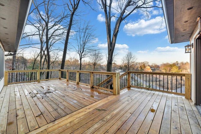 3615 Dogwood Ln SW, Roanoke, VA 24015 - view of wooden terrace