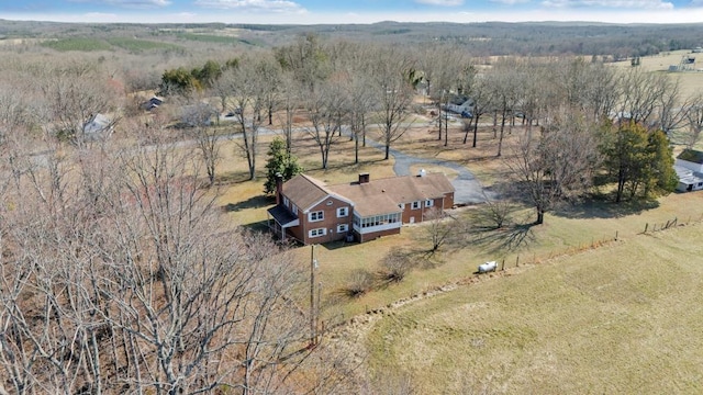 1345 Stone Mill Rd, Hurt, VA 24563 - overview of rural landscape