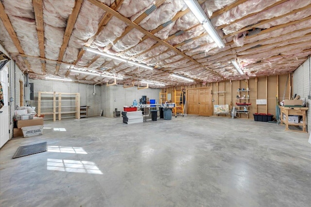 181 Borderline Rd NW, Willis, VA 24380 - below grade area featuring electric panel