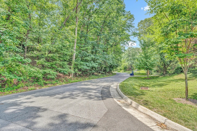 4937 Greenlee Rd SW, Roanoke, VA 24018 - view of asphalt street featuring a wooded view