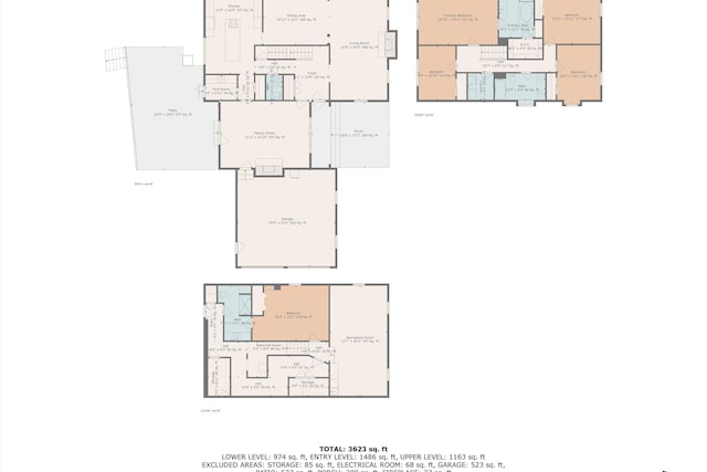 4937 Greenlee Rd SW, Roanoke, VA 24018 - view of property floor plan