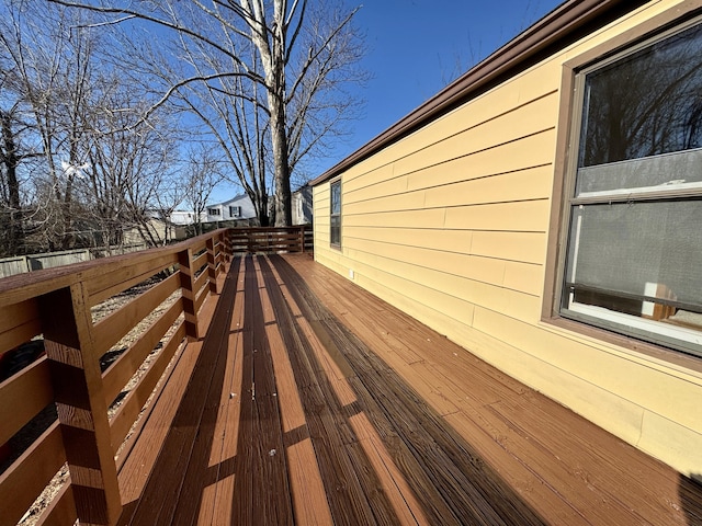 view of deck