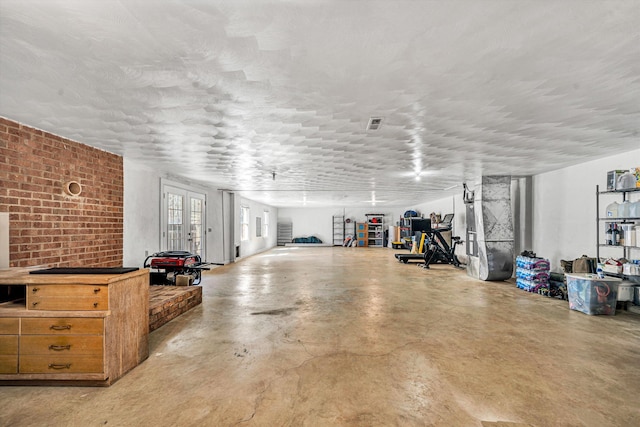 5359 Booker T Washington Hwy, Rocky Mount, VA 24151 - garage featuring french doors