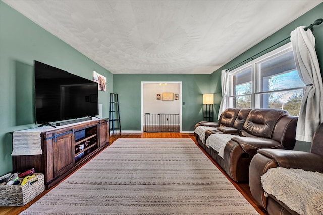 5359 Booker T Washington Hwy, Rocky Mount, VA 24151 - living area with wood finished floors and baseboards