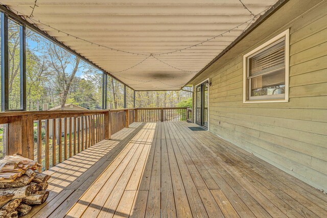 view of deck